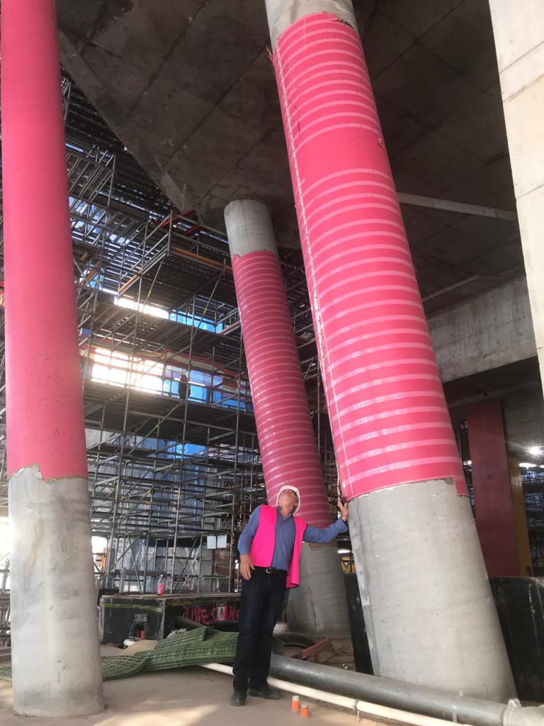 Inclined Columns