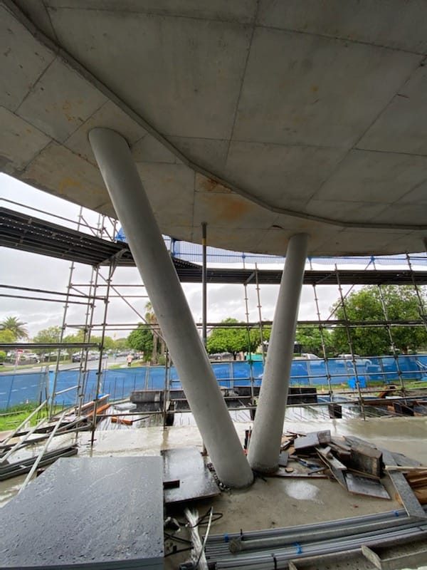 Inclined Columns