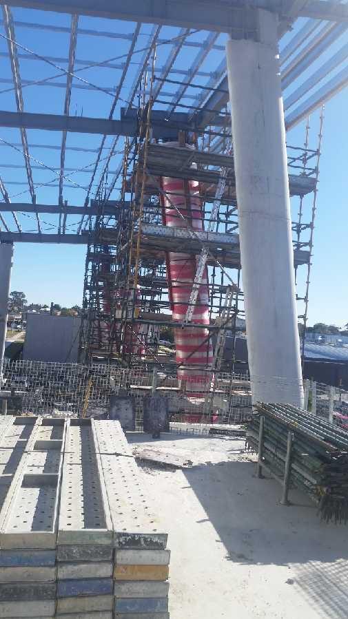 Inclined Columns