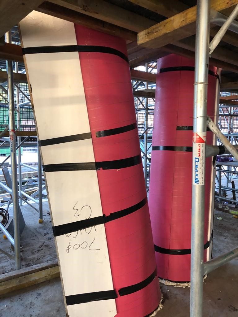 Inclined Columns