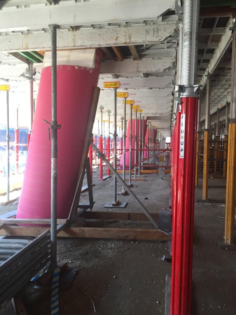 Inclined Columns